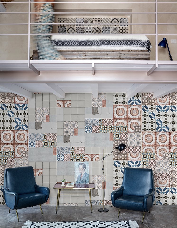 Wall&decò, Tell Me Tiles TS Carta da parati