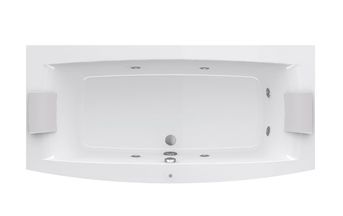 Jacuzzi, Invita Whirlpool massage tub 180x88 cm