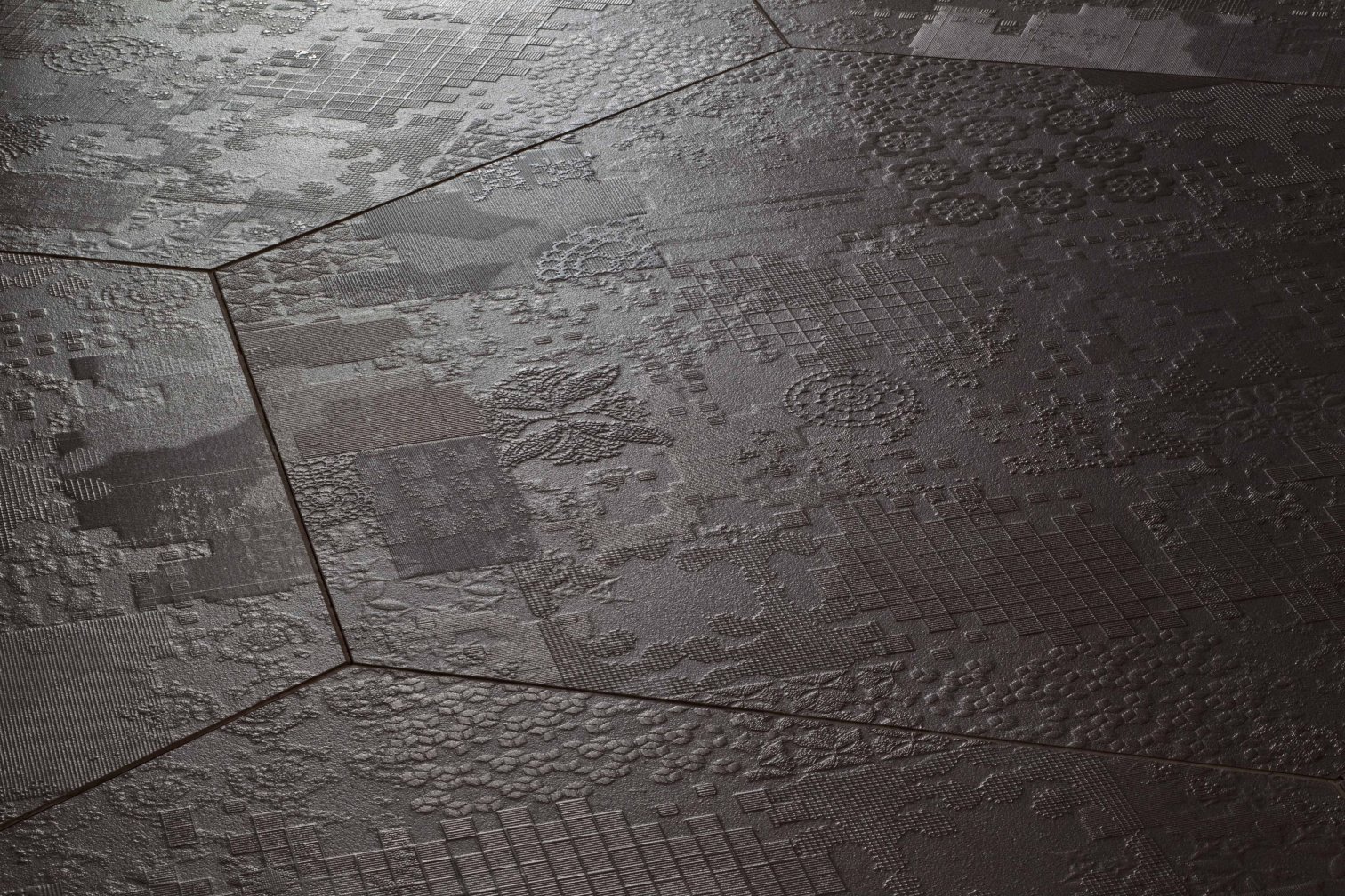 Mutina, Déchirer esagona 120x120 cm