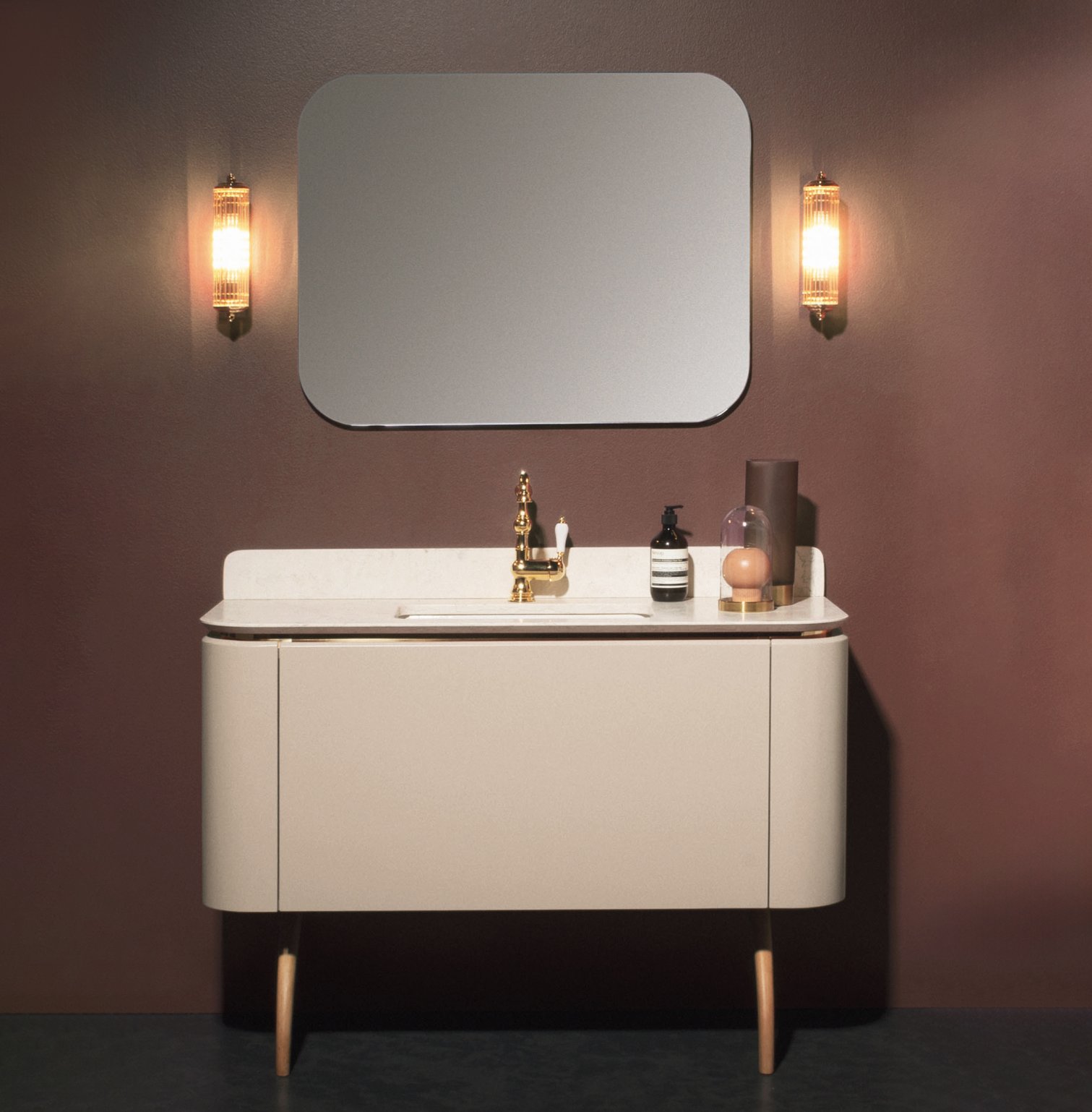 Gaia, Démodé Mobile portalavabo 121x51 cm