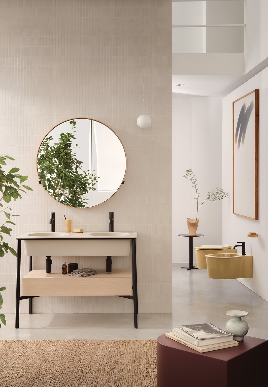 Cielo, Catino Doppio Console 110x54 cm