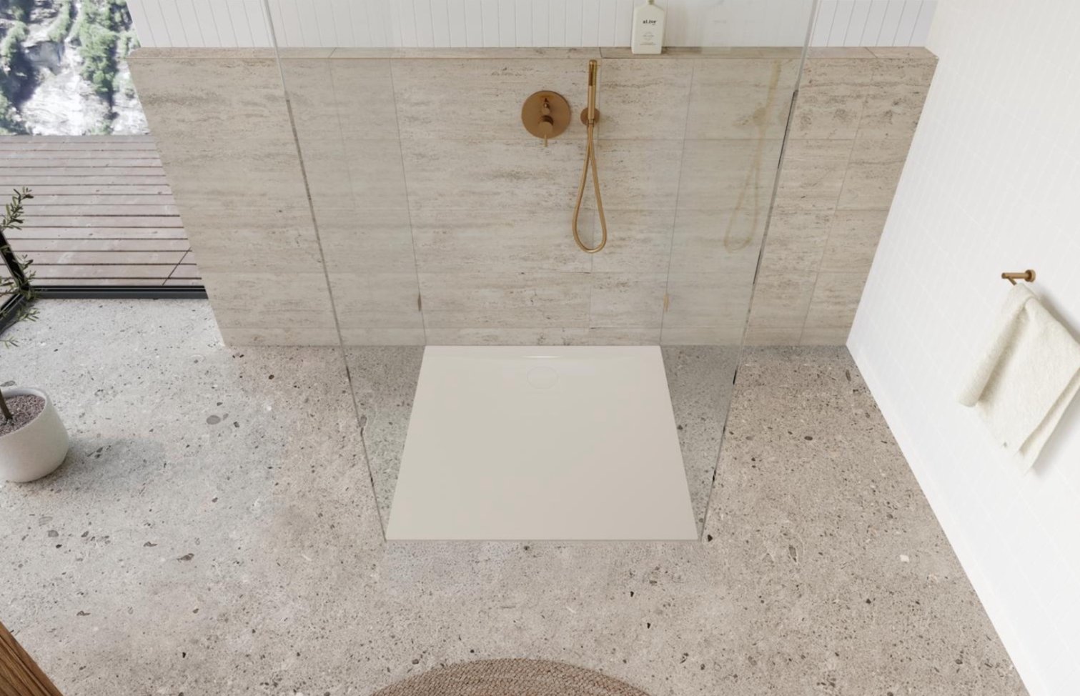 Kaldewei, Calima Piatto doccia 90x90 cm