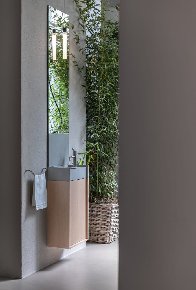 Agape, Ventiquaranta Washbasin 20x40 cm