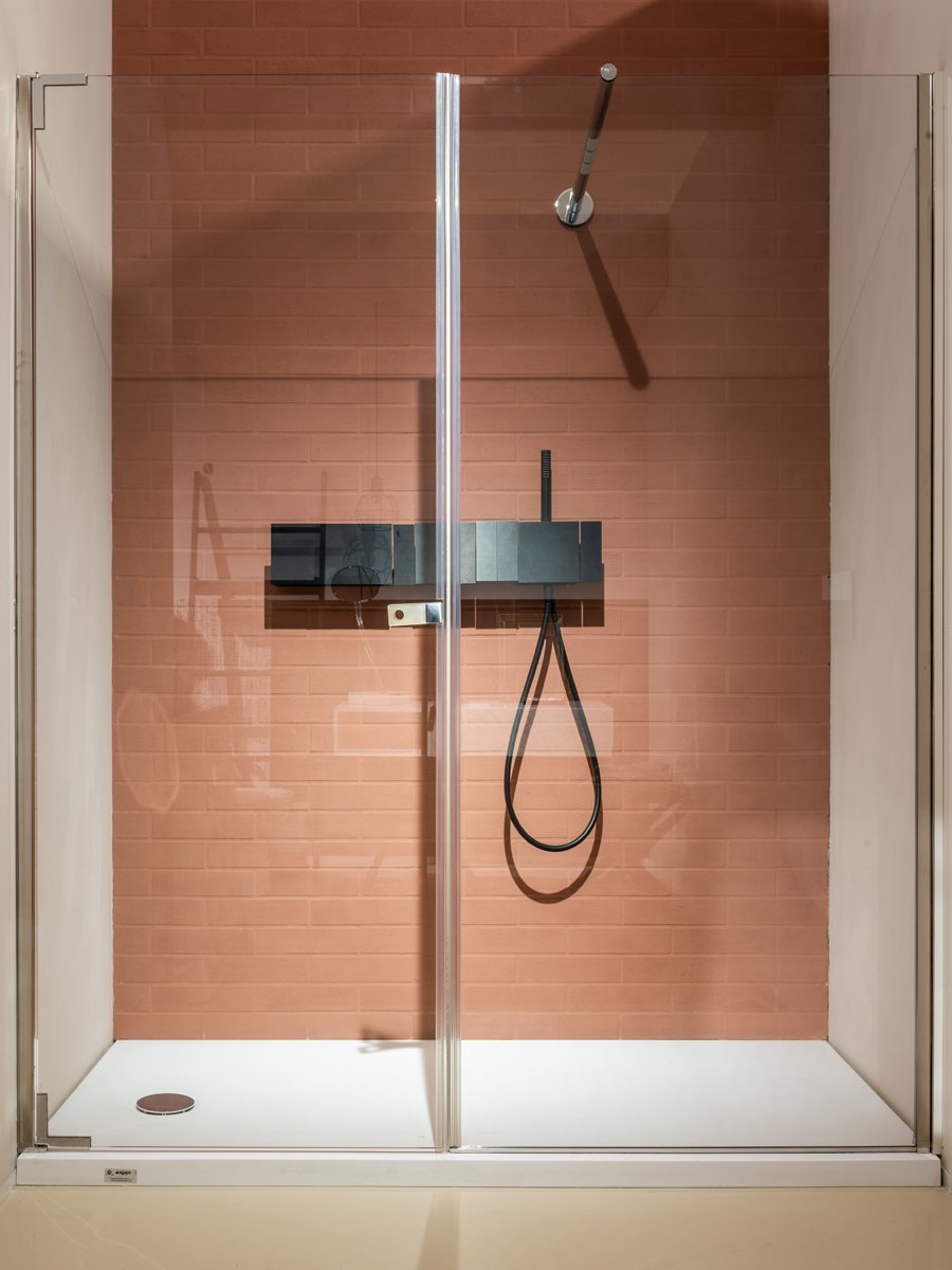 Agape, Flat DX Sistema doccia L170 cm