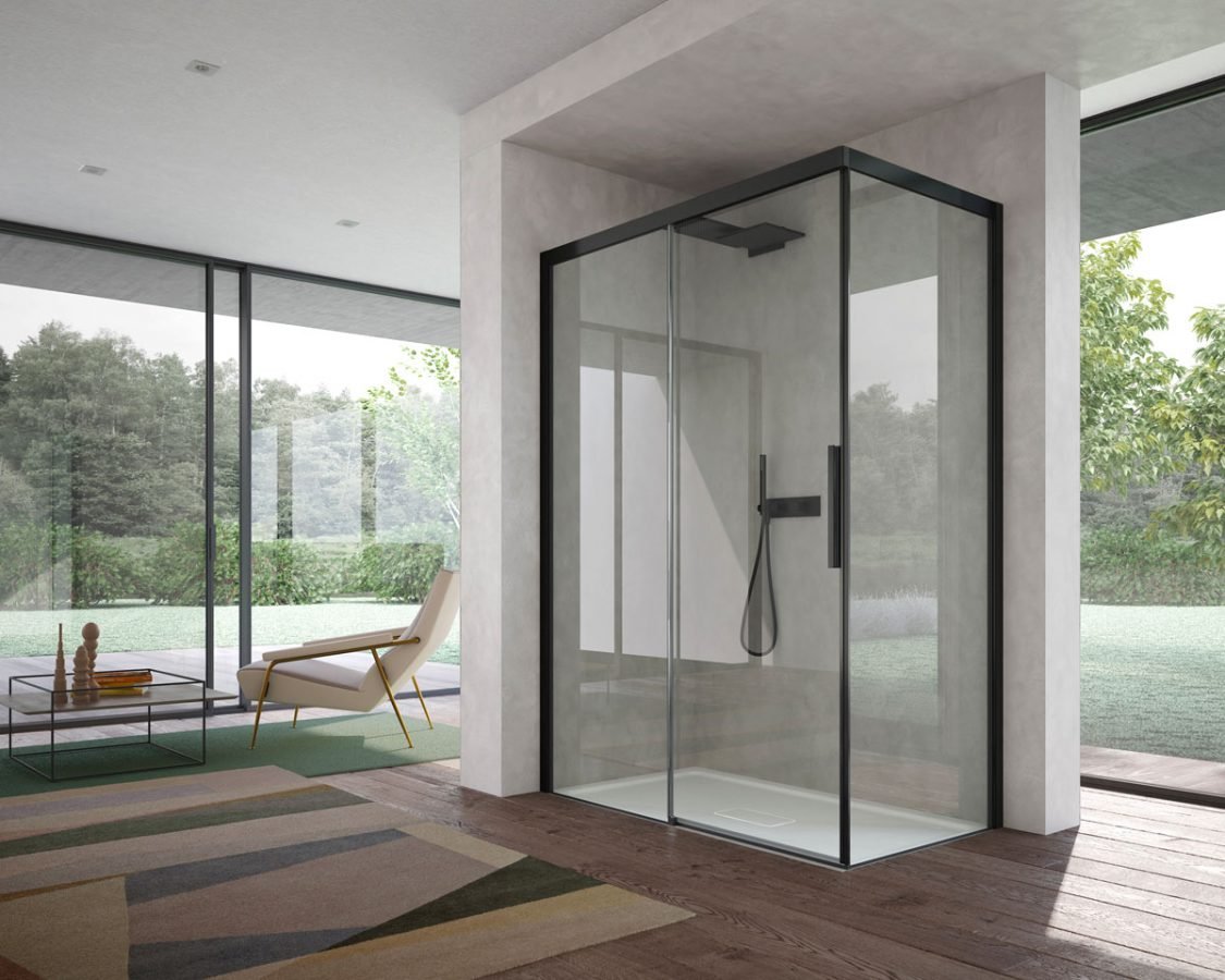 Disenia, Focus Shower cubicle 160x80 cm