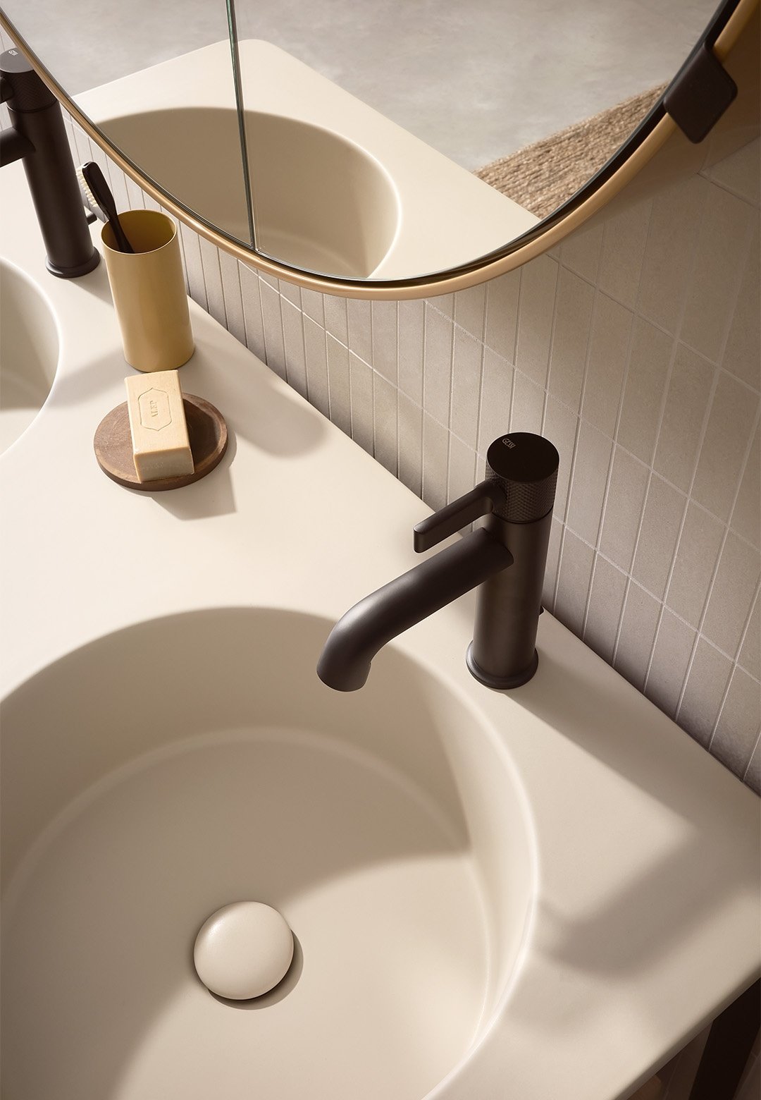 Cielo, Catino Doppio Console 110x54 cm