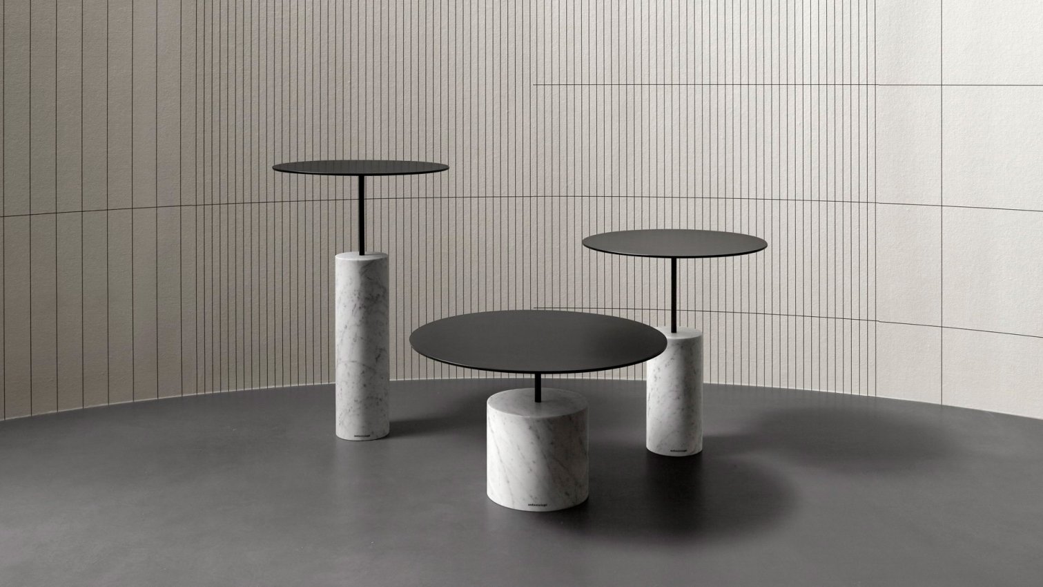 antoniolupi, Bivio Tavolino diam. 40.cm con basamento