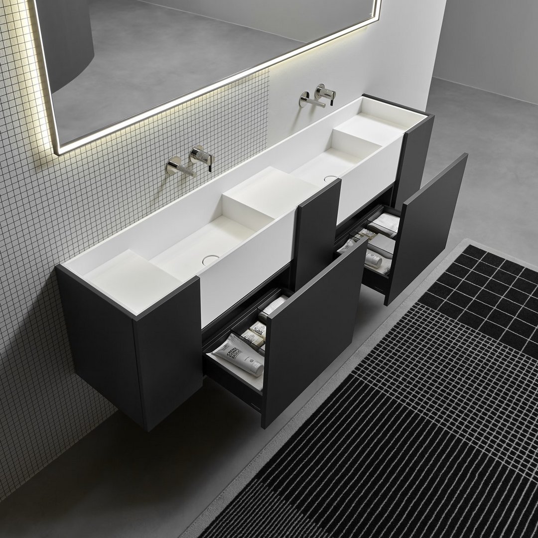 antoniolupi, Street Mobile lavabo 189x42 cm