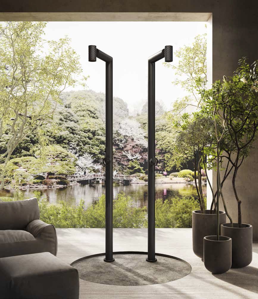 Gessi, Habito Outdoor Go1 Outdoor shower column