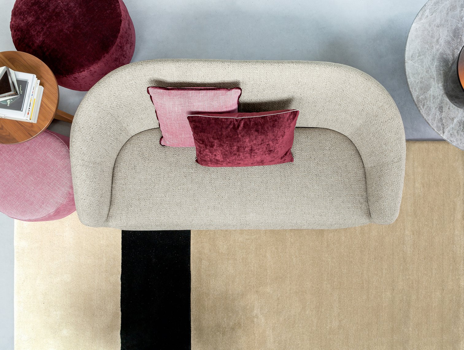Flexteam, Globe Sofa 200x100 cm Sofa