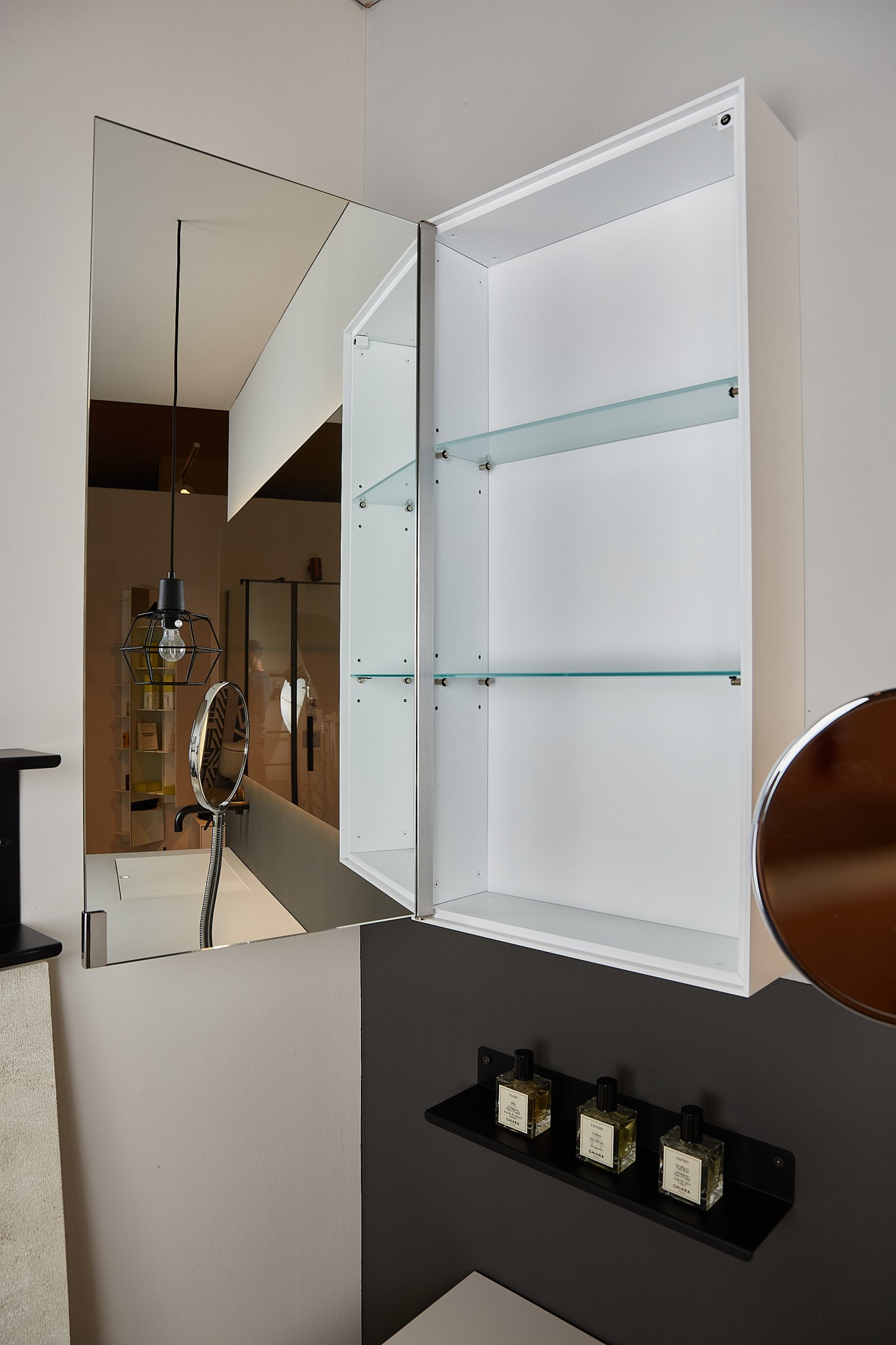 Agape, 4x4 Storage mirror 80x40 cm