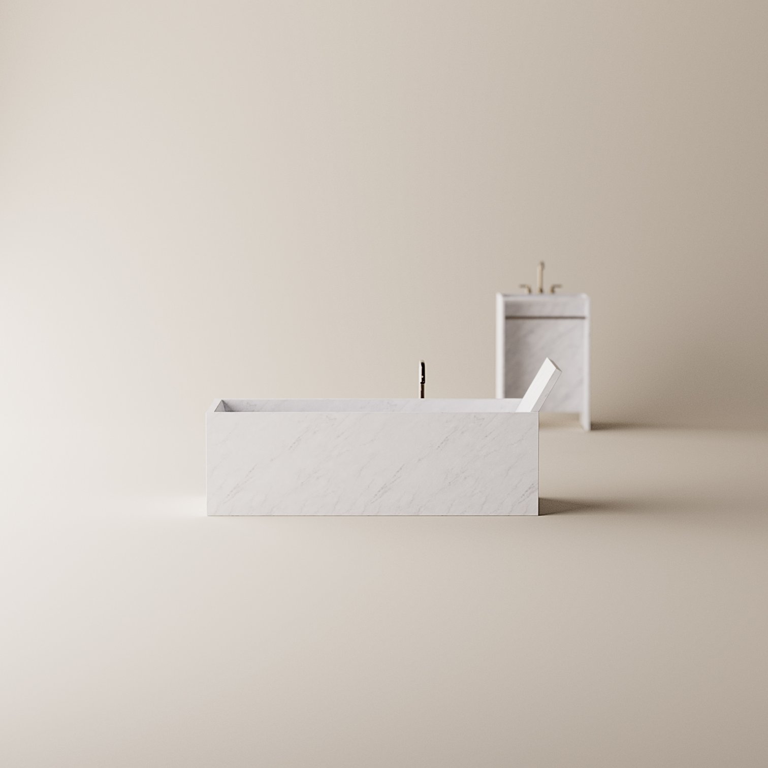 Agape, Face à Face Vasca 173x73 cm