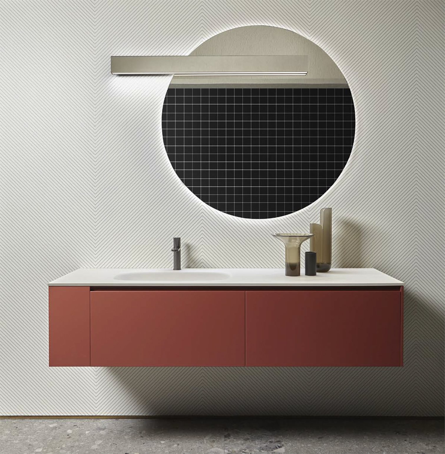 antoniolupi, Piana Vanity unit 164x54 cm