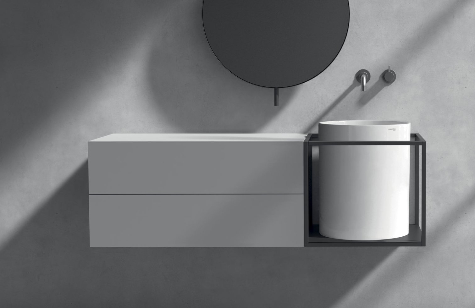 Galassia, Core Vanity Unit L 136 cm