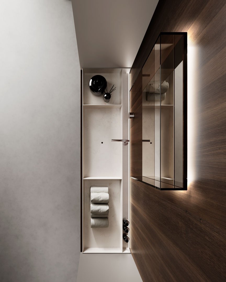 antoniolupi, Nabatei Vanity unit 182x49 cm