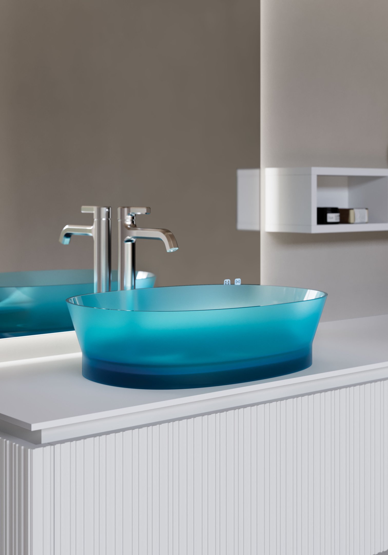 Disenia, Habe Washbasin  55x40 cm