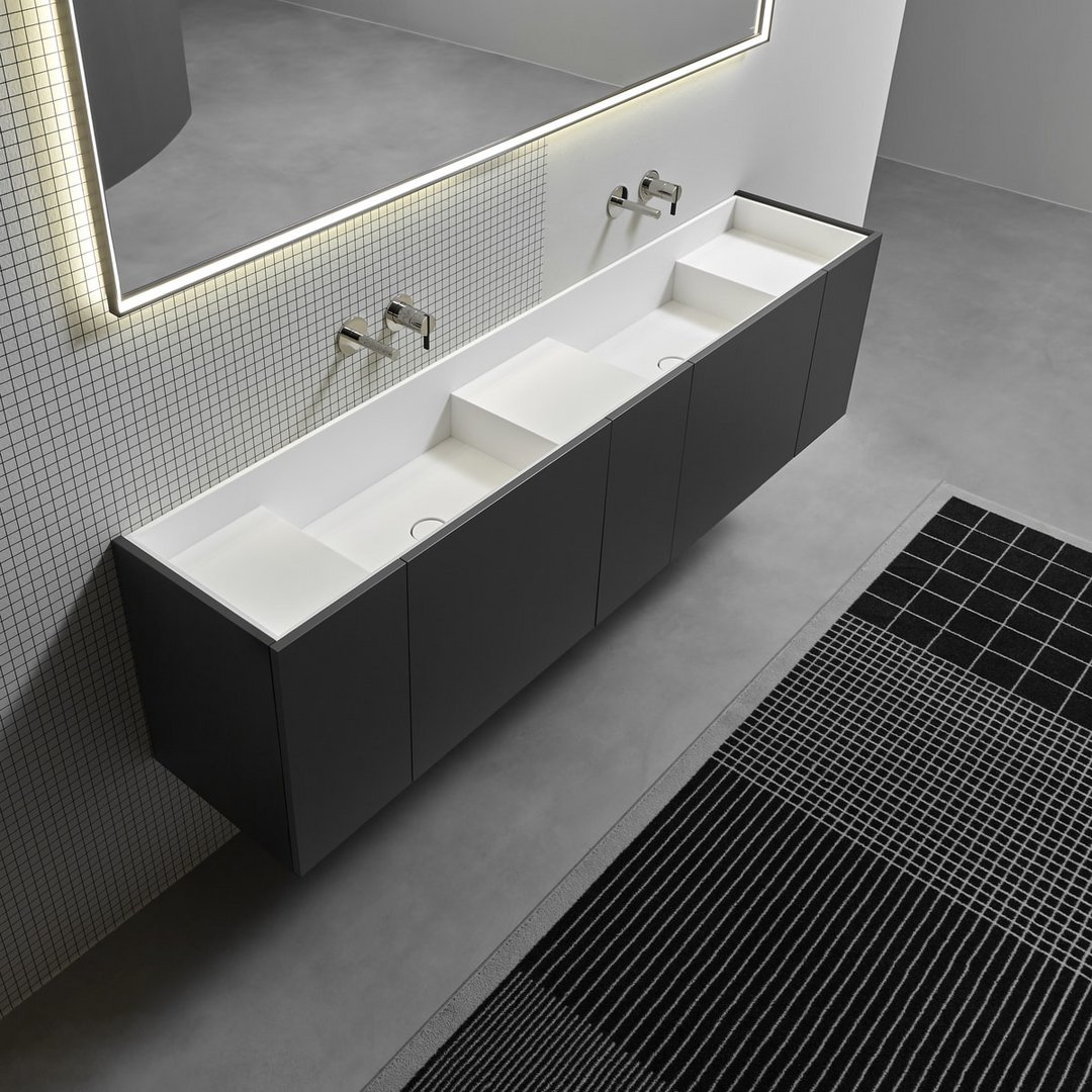 antoniolupi, Street Mobile lavabo 189x42 cm
