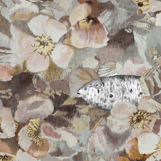 Wall&decò, La Vie En Rose TS Carta da parati