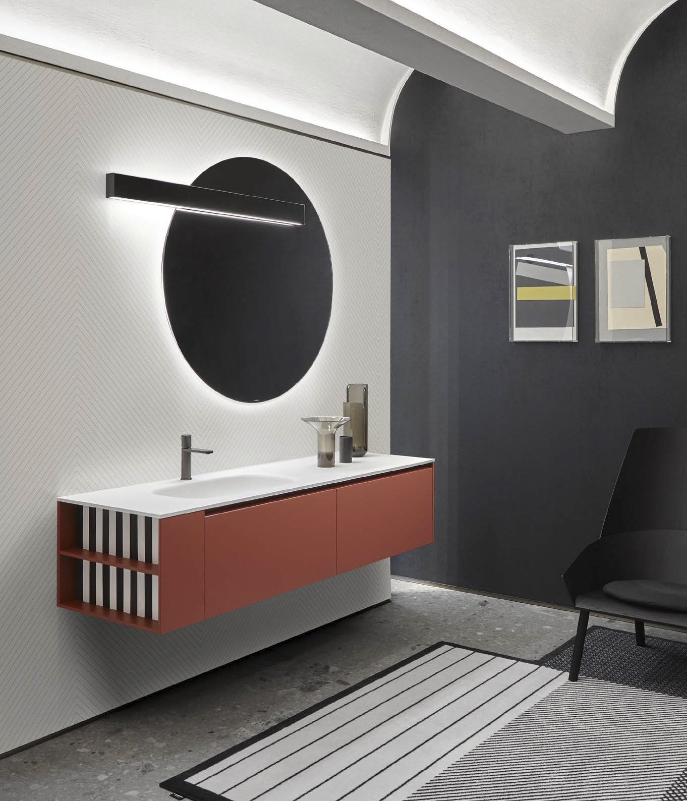 antoniolupi, Piana Vanity unit 164x54 cm