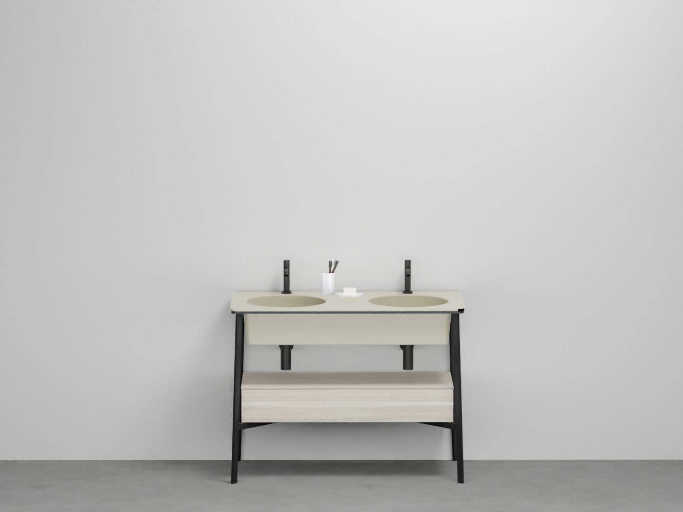 Cielo, Catino Doppio Console 110x54 cm