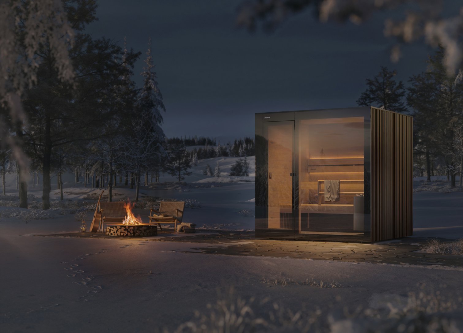 Jacuzzi, Innexa Midi Mix Sauna da esterno