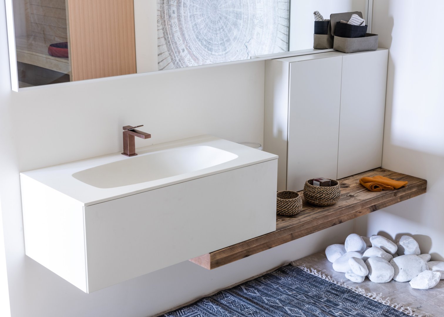 Aqua, Dogma Mobile portalavabo L 220 cm