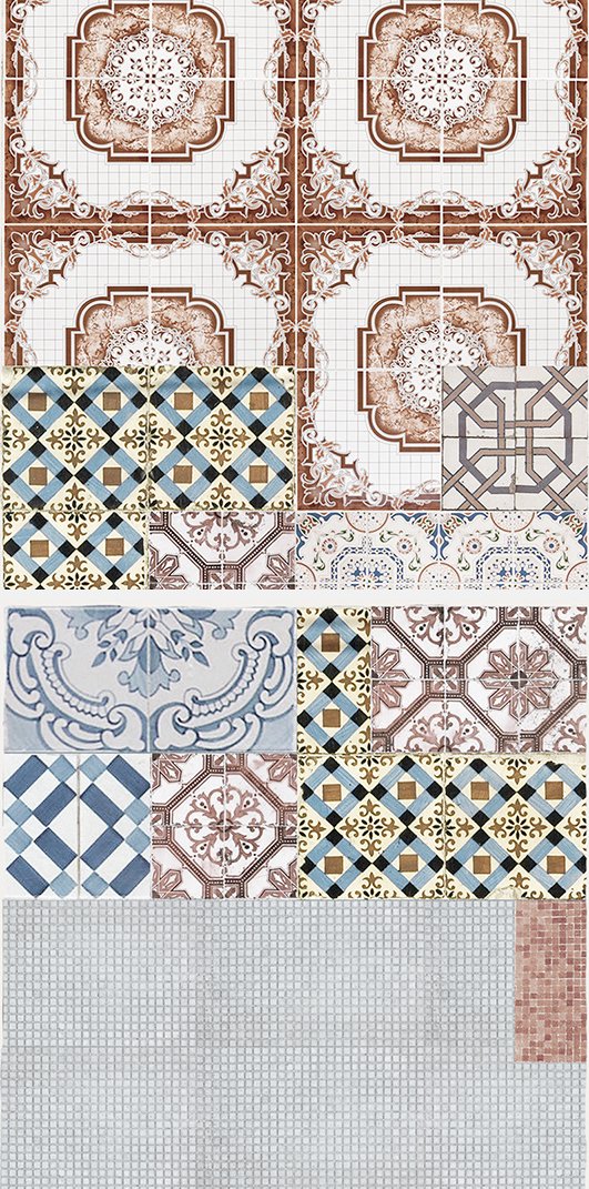 Wall&decò, Tell Me Tiles TS Carta da parati