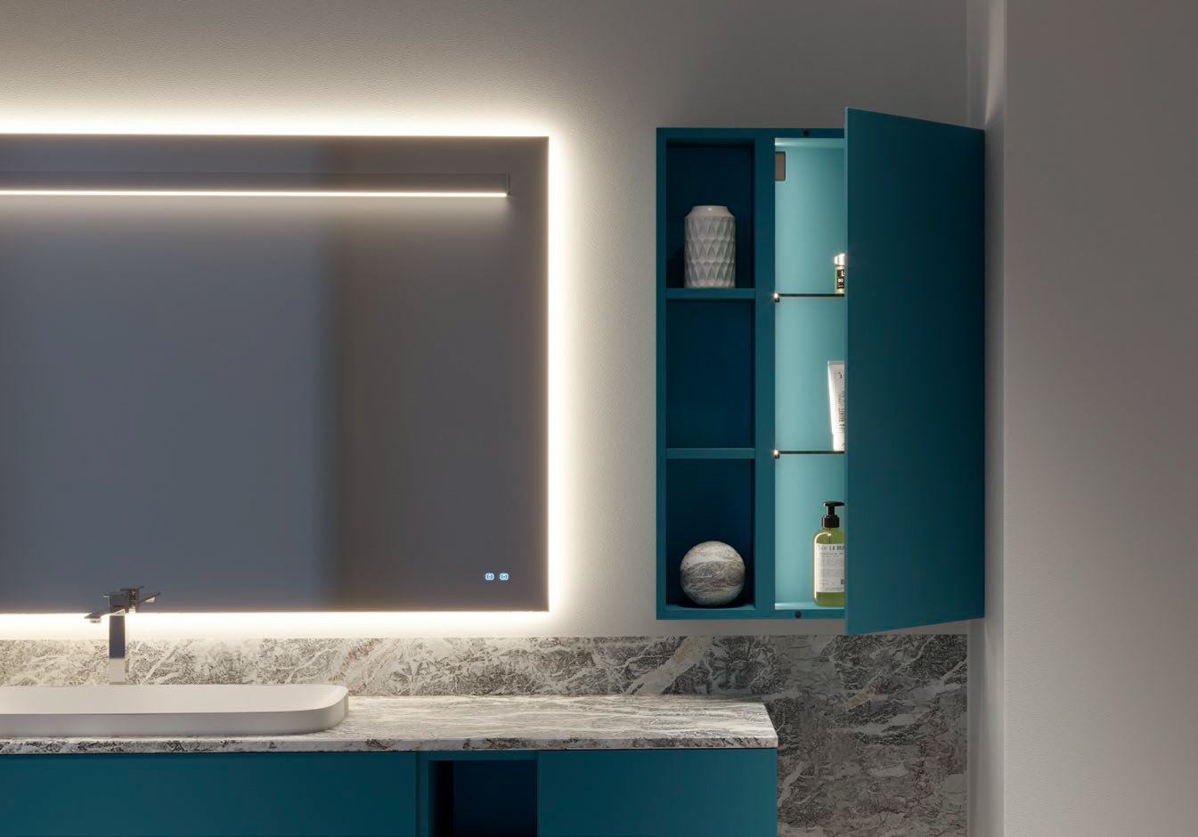 Aqua, Dogma Vanity unit 160x50 cm