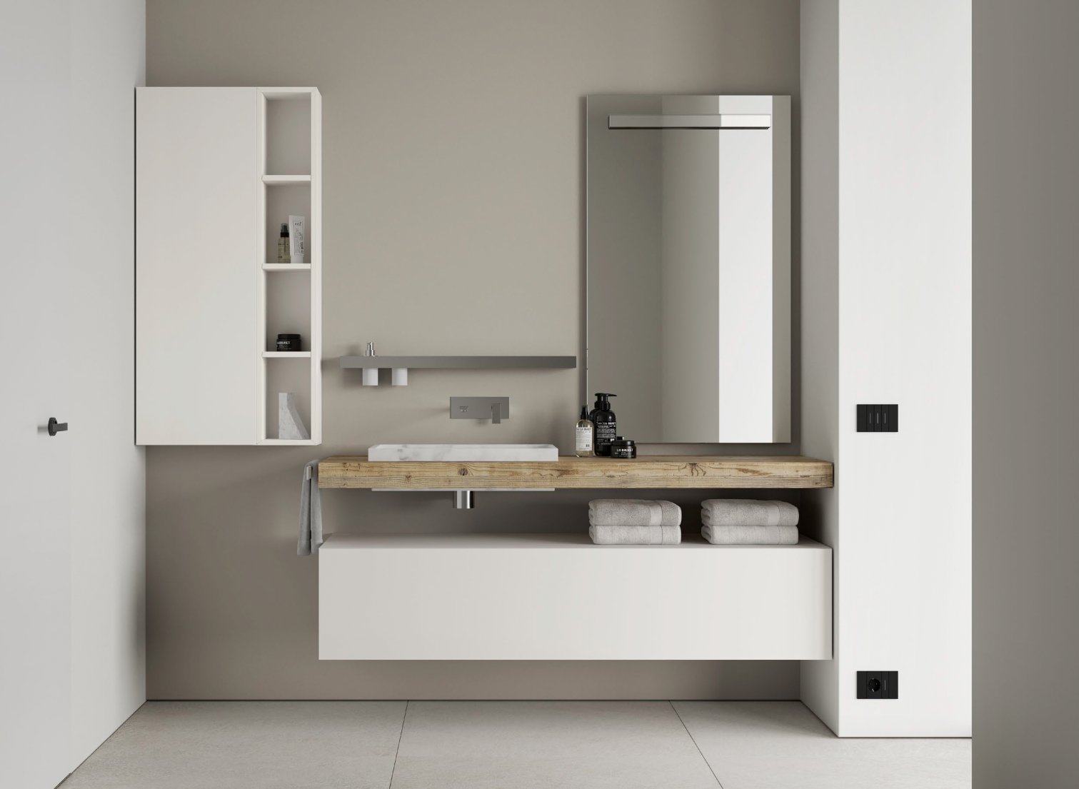 Aqua, Dogma Vanity unit 160X50 cm