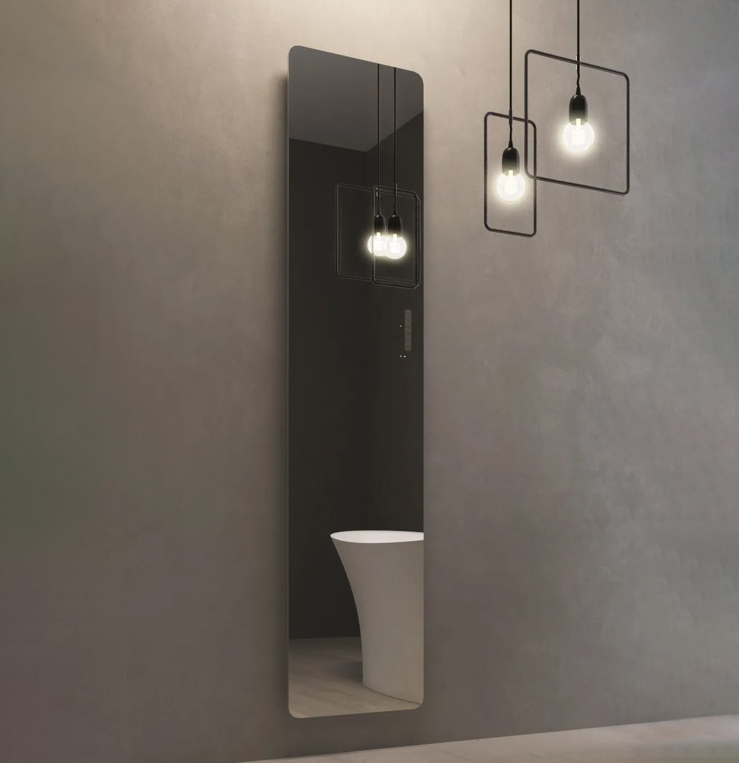 Disenia, Helios Glass Towel heater 180x40 cm