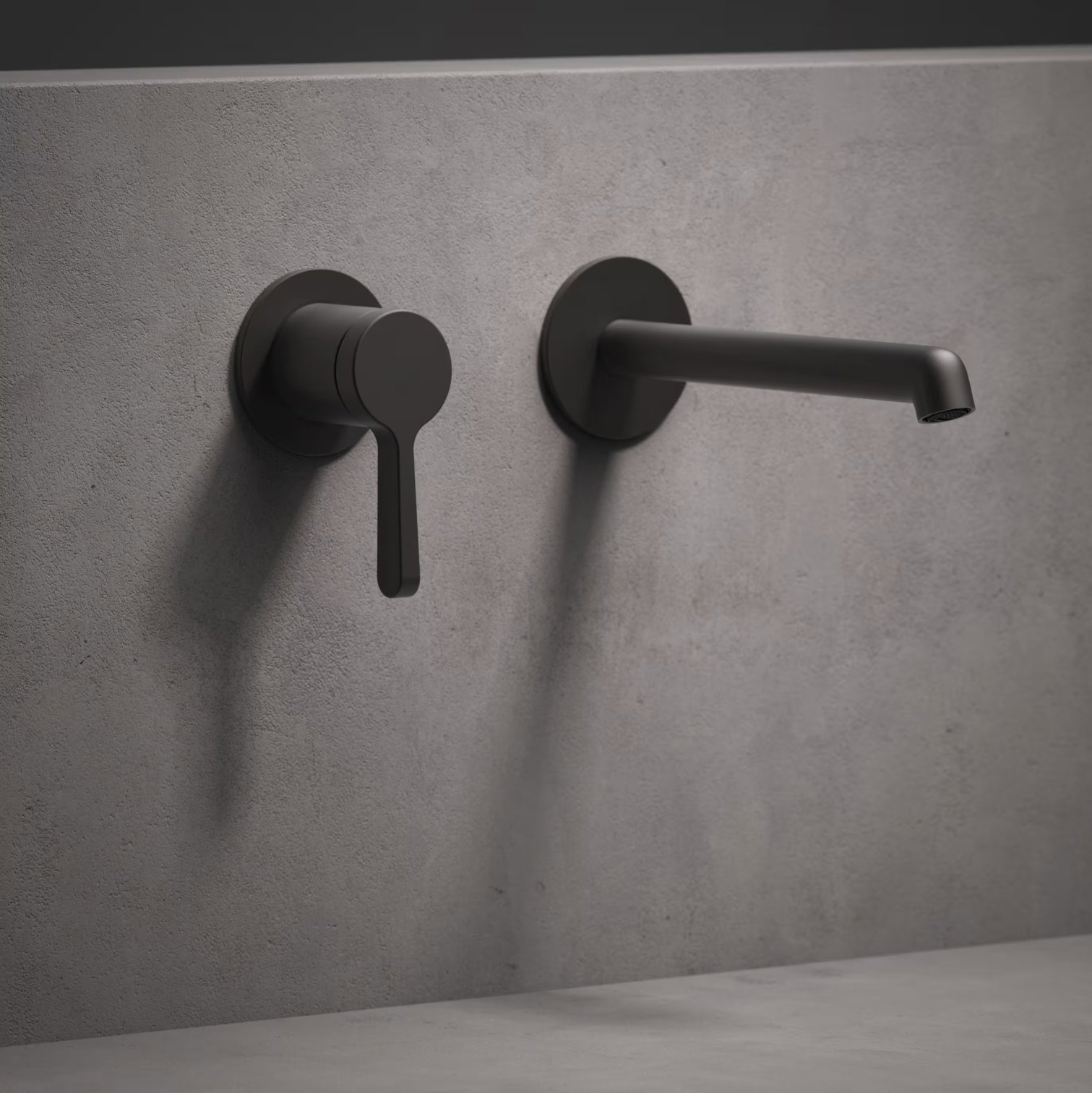 Fantini, Torino Wall-mount washbasin mixer
