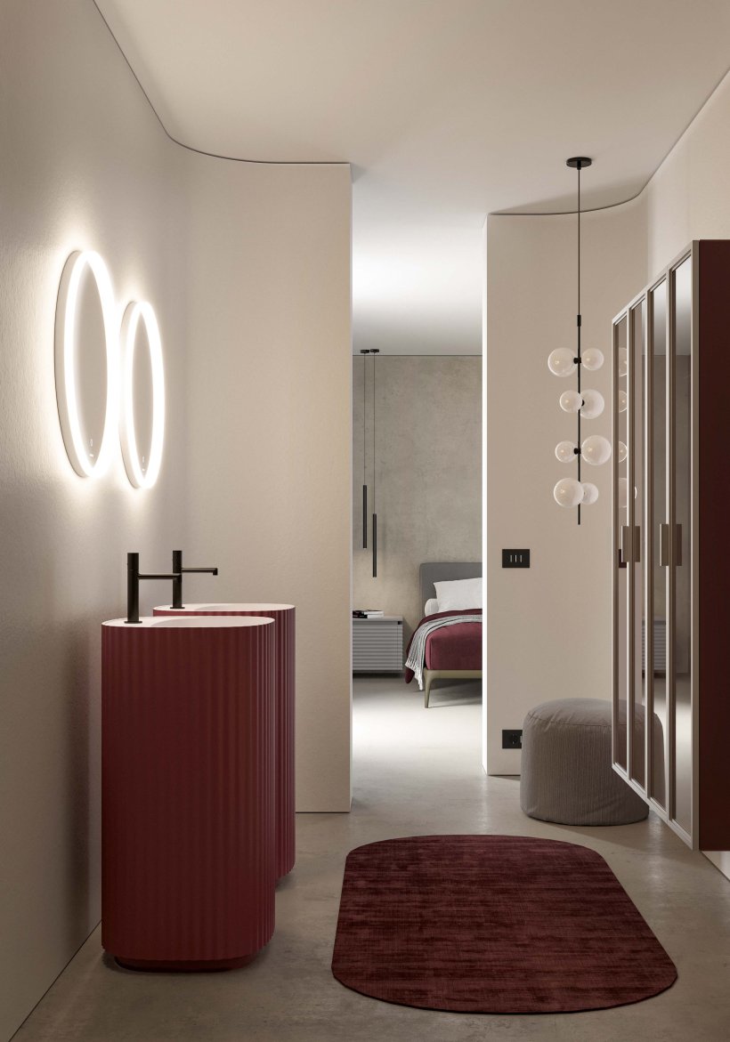 Idea, Giove Washbasin 49x45 cm