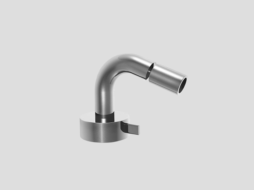 Fantini, AF/21 Fukasawa Steel Bidet mixer