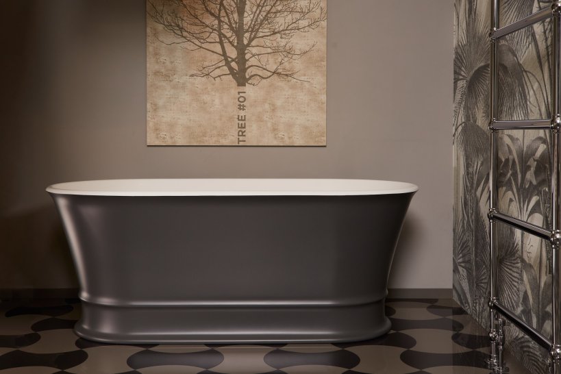 Disenia, Dekò Bathtub 160x78,5 cm Traffic Gray