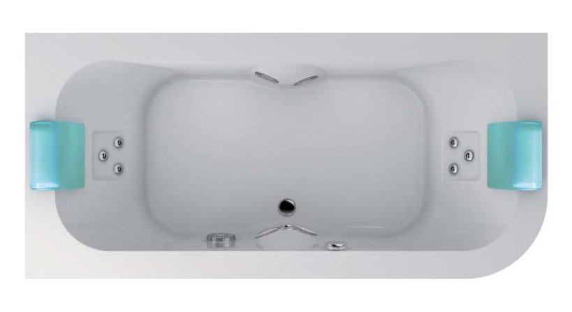 Jacuzzi, Aquasoul Double Vasca idro 190x90 cm