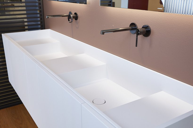 antoniolupi, Street Mobile Double vanity unit L185 cm