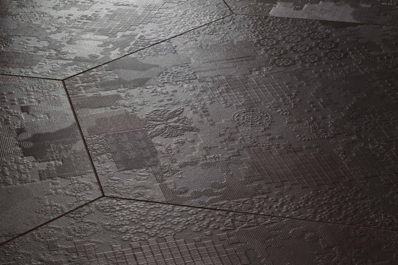 Mutina, Déchirer esagona 120x120 cm