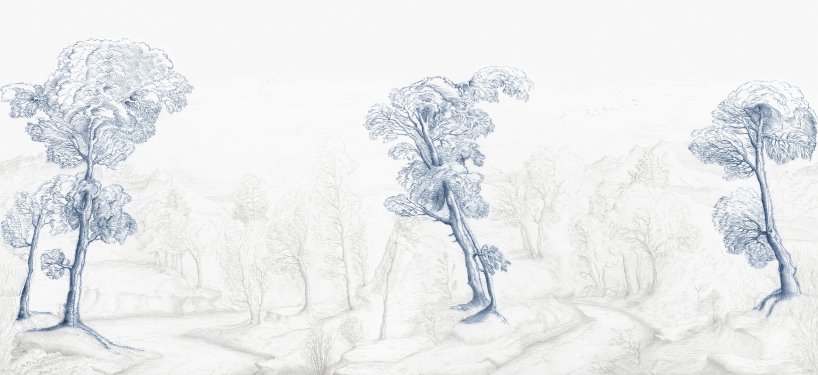 Wall&decò, Inner Forest Carta da parati