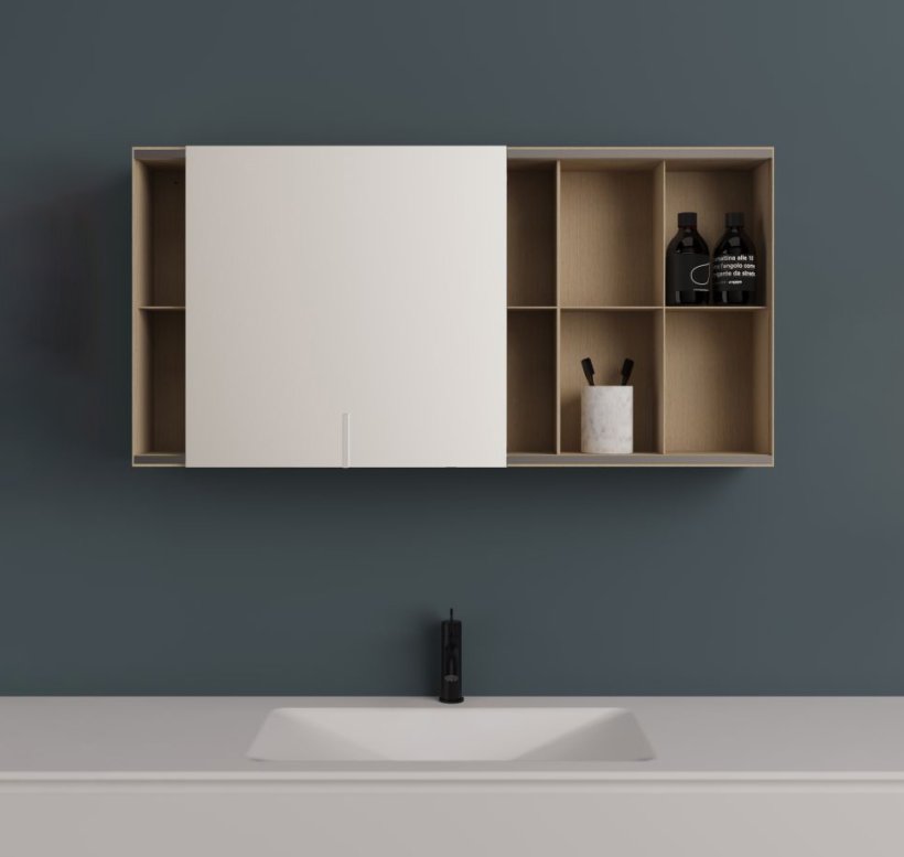 Agape, 027 Storage mirror 120x60 cm