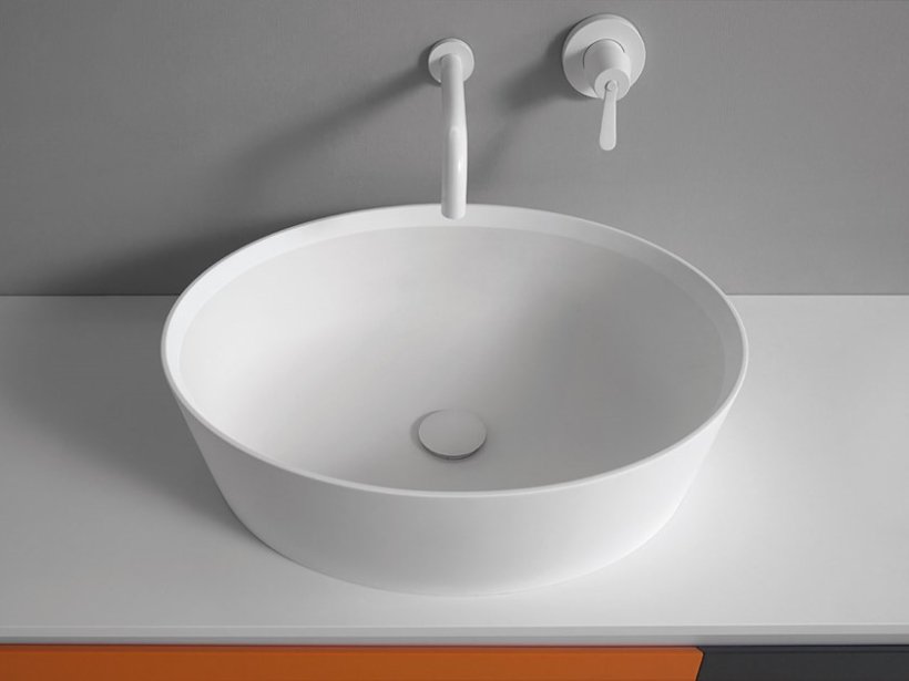 Agape, 661 Lavabo da appoggio 57x44,5 cm