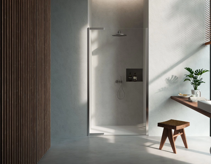 Calibe, Janas Porta doccia L 110 cm