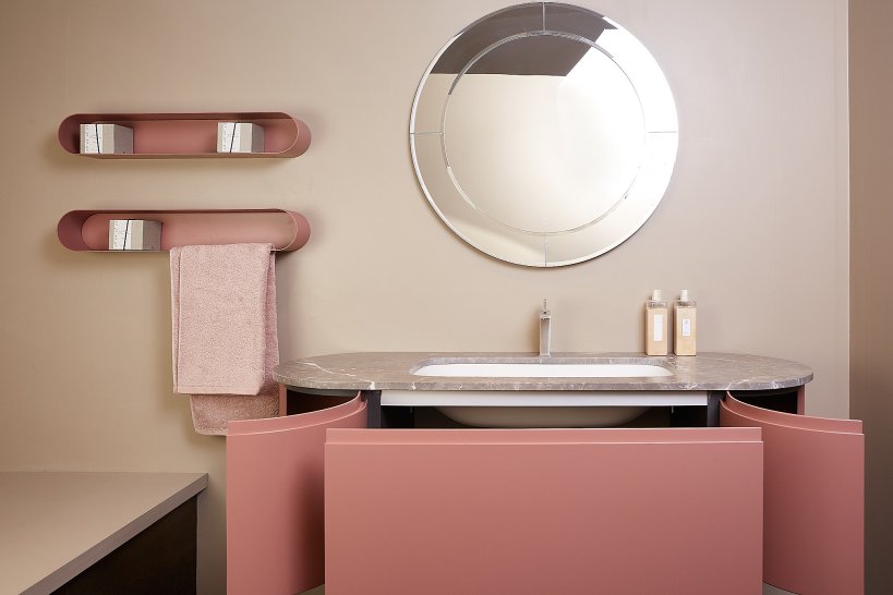 Idea Seventy Form, Mobile portalavabo L 140 cm