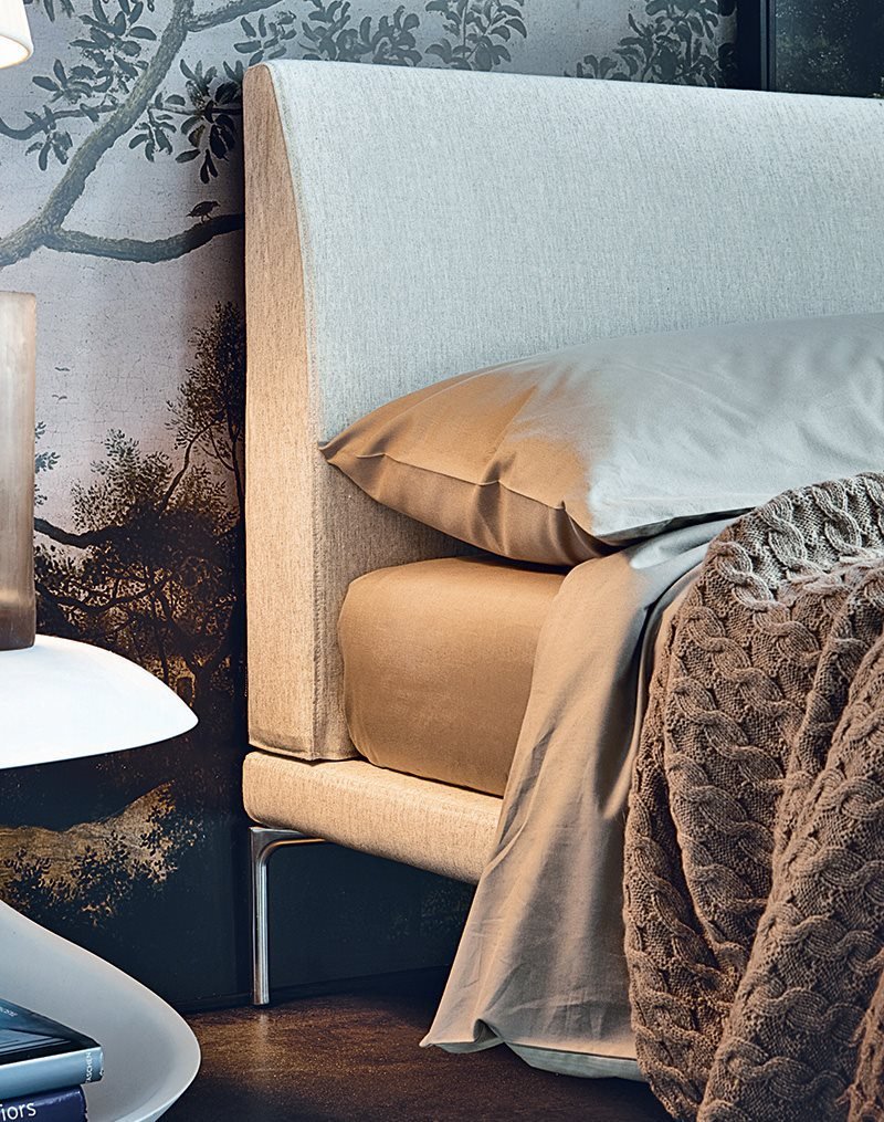 Zanotta, Talamo Letto per materasso 200x200 cm