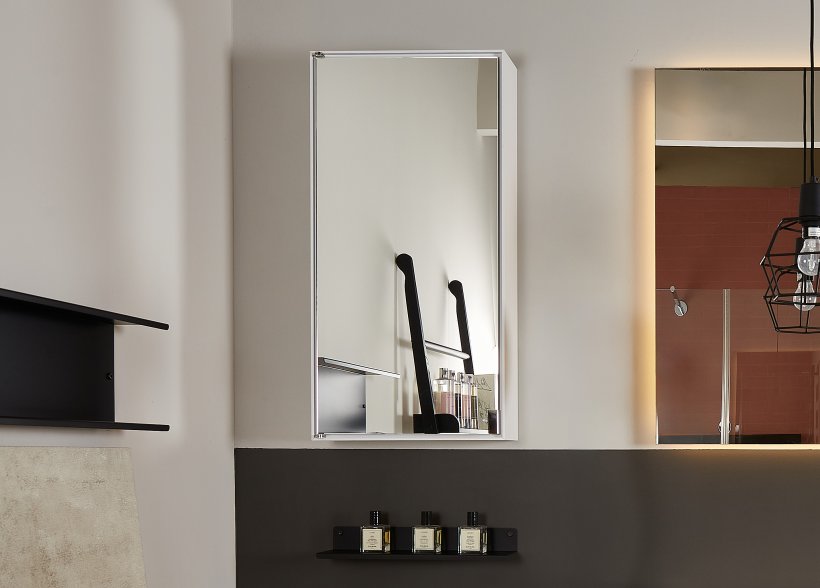 Agape, 4x4 Storage mirror 80x40 cm