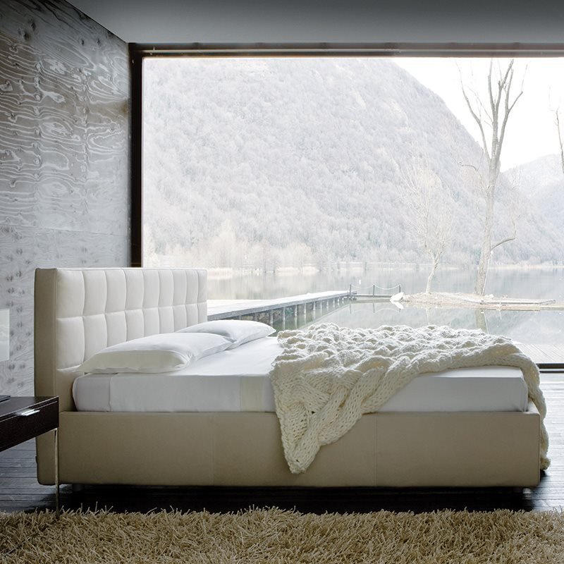 Zanotta, Box Bed for mattress 200x200 cm