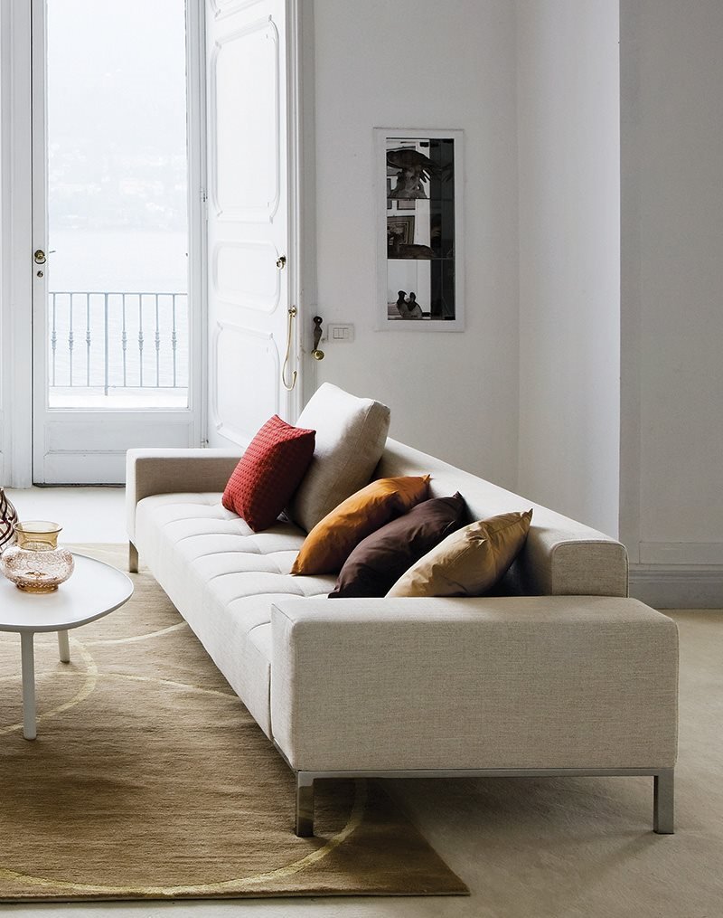 Zanotta, Alfa 230x92 cm Sofa