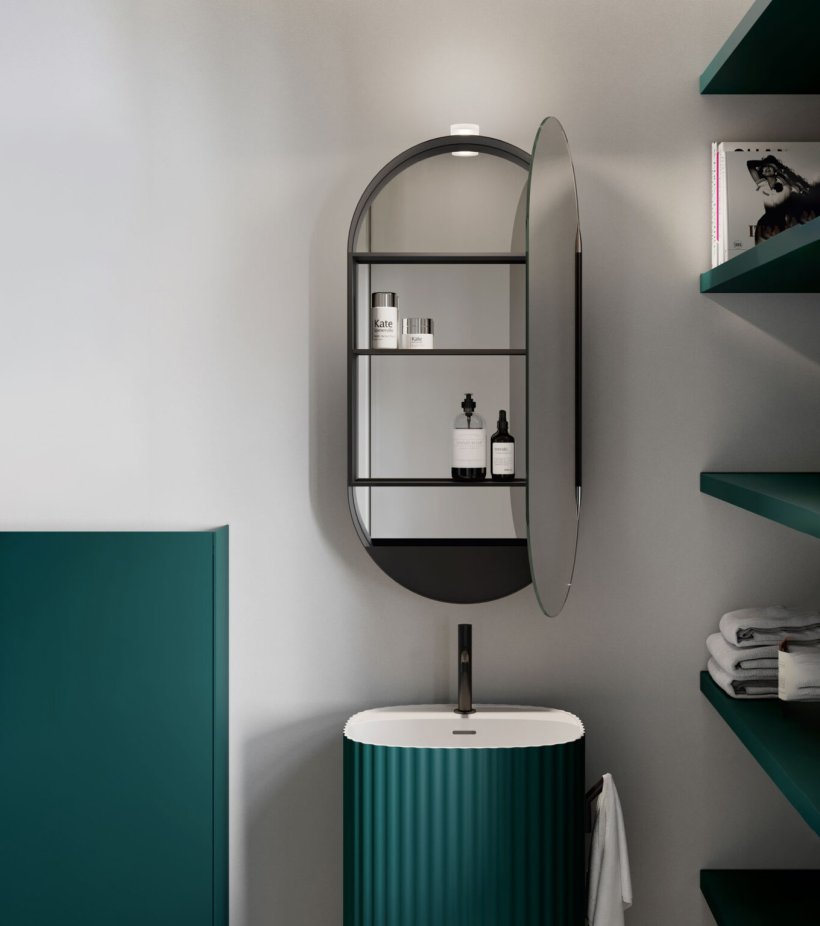 Idea, Arena Storage mirror 100x50 cm