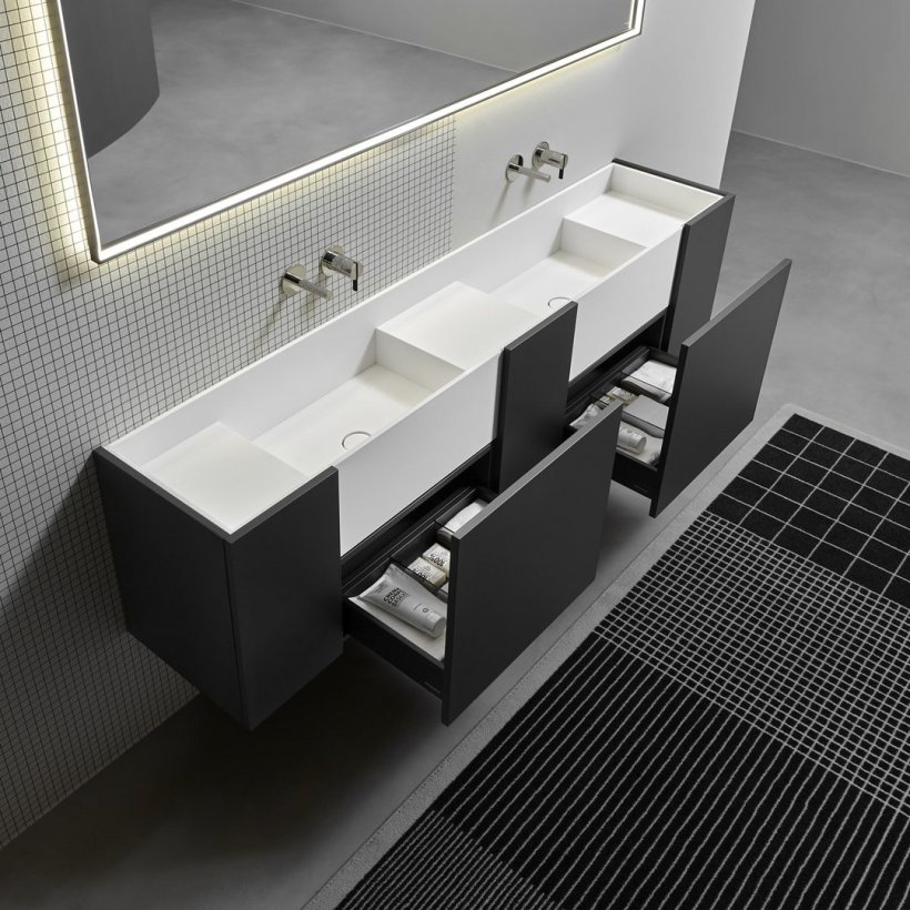 antoniolupi, Street Mobile lavabo 189x42 cm