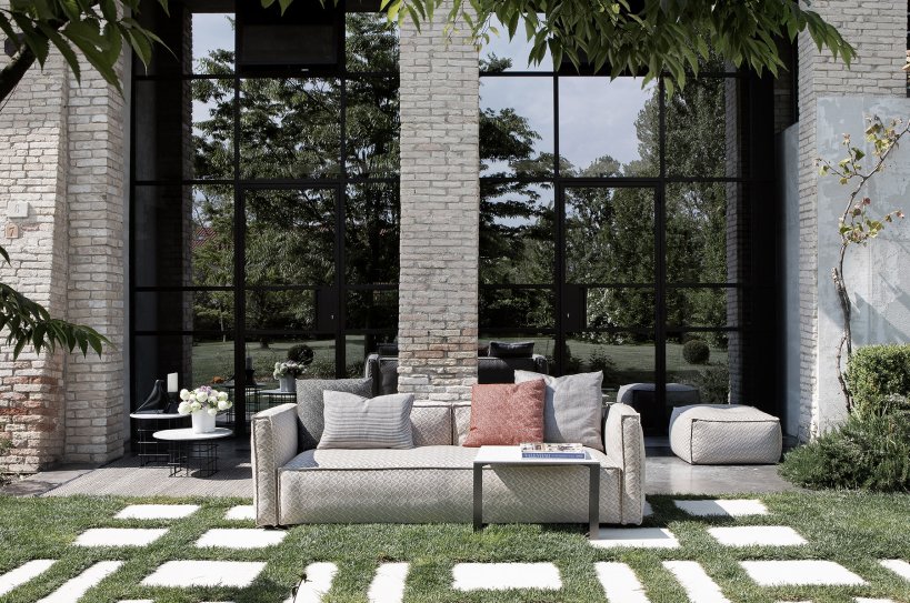 Flexteam, Reef 85 Outdoor Divano 229x85 cm