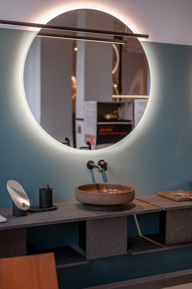 Agape, Memory Specchio con luce diam. 115 cm